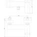 Смеситель Aquanet Cubic SD90447 для душа