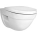 Комплект Инсталляция Geberit Duofix Платтенбау 4 в 1 с кнопкой хром + Унитаз VitrA Form 500