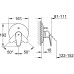 Смеситель Grohe Eurodisc Cosmopolitan 19548LS2 для ванны с душем