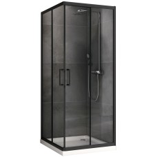 Душевое ограждение Abber Schwarzer Diamant AG02090B 90x90