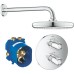 Душевой комплект Grohe Grohtherm 1000 34582001 С ВНУТРЕННЕЙ ЧАСТЬЮ