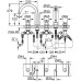 Смеситель Grohe Atrio New 19923DC3 на борт ванны