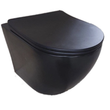 Унитаз подвесной Milleau ALBY BLACK M0203BL
