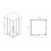 Душевое ограждение Abber Schwarzer Diamant AG02090BH 90x90