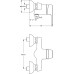 Смеситель Ideal Standard Cerasprint B9570AA для душа