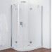Душевой уголок Vegas Glass AFS-F 120*110 08 01 R профиль глянцевый хром, стекло прозрачное