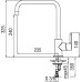 Смеситель Nobili ABC AB87134CR для кухонной мойки