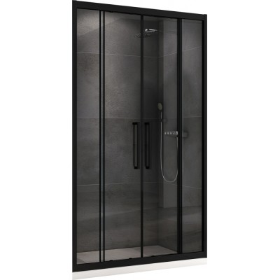Душевая дверь в нишу Abber Schwarzer Diamant AG33180BH 180x195