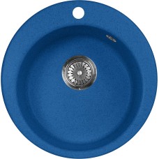 Мойка кухонная AquaGranitEx M-05 синяя 