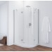 Душевой уголок Vegas Glass AFS-F 120*80 07 01 L профиль матовый хром, стекло прозрачное