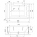 Акриловая ванна Royal Bath Triumph RB 665100 180x120 с каркасом