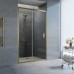 Душевая дверь в нишу Vegas Glass ZP 115 05 01 профиль бронза, стекло прозрачное