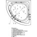 Акриловая ванна Акватек Юпитер UPT150-0000026 150x150