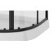 Душевое ограждение Niagara NG-6886-08 BLACK 80x80