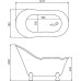 Акриловая ванна BelBagno BB08