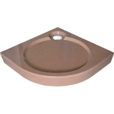 Поддон для душа GuteWetter Deluxe 100x100x16 R терракот 