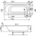 Акриловая ванна Vagnerplast Kasandra 170x70