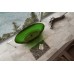 Прозрачная ванна ABBER Kristall AT9702Emerald 180x85