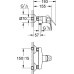 Смеситель Grohe BauFlow 32812000 для душа