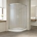 Душевой уголок Vegas Glass ZS-F 120*80 07 10 профиль матовый хром, стекло сатин
