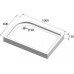 Поддон для душа BelBagno Tray 100х80 L