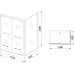 Душевой уголок Royal Bath RB-L2011-1200-8-L