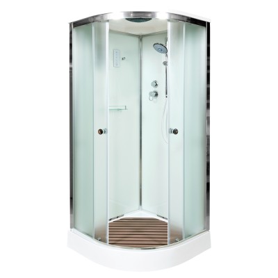 Душевая кабина AvaCan D011S EL 110x110 с электрикой