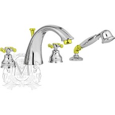 Смеситель Migliore Lady ML.LAD-981 CrDo на борт ванны 