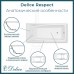 Ванна из искусственного камня Delice Respect 170x75 глянцевая DLR330045-G