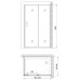 Душевое ограждение Gemy Victoria S30191H-A80 100x80