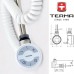 Полотенцесушитель электрический Terma Bone + MOA 50x51 белый, подключение правое