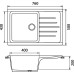 Мойка кухонная GranFest Practic GF-P760L черный