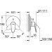 Смеситель Grohe Eurodisc Cosmopolitan 19548002 для ванны с душем
