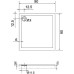 Поддон для душа Aquanet Alfa/Delta cube 90x90