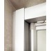 Душевой уголок GuteWetter Practic Square GK-401 левая 80x80 см стекло бесцветное, профиль матовый хром