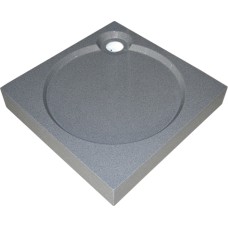 Поддон для душа GuteWetter Deluxe 100x100x16 Q серый 