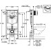 Комплект Инсталляция Grohe Rapid SL 4 в 1 с кнопкой смыва + Унитаз Jacob Delafon Struktura с микролифтом + Шумоизоляция
