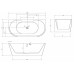 Акриловая ванна ABBER AB9296-1.5 150x80