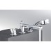 Смеситель Kludi Zenta 384470575 на борт ванны