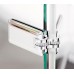 Душевая дверь в нишу GuteWetter Trend Door GK-863P правая 188 см стекло бесцветное Two, профиль хром