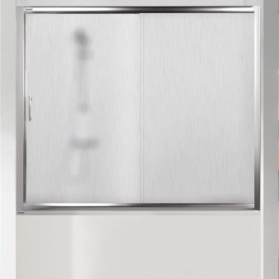 Шторка на ванну RGW Screens SC-42 1500x1500 стекло шиншилла