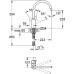 Смеситель Grohe Eurostyle Cosmopolitan 33975002 для кухонной мойки