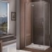 Душевой уголок Good Door Saturn WTW+SP левый 110х80х185 см