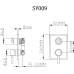 Смеситель Gllon GL-SV009CP+2109 С ВНУТРЕННЕЙ ЧАСТЬЮ, трехпозиционный