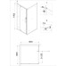 Душевое ограждение Niagara NG-63-10A-NG-A100 100x100