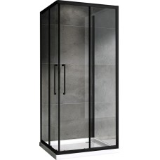 Душевое ограждение Abber Schwarzer Diamant AG02080BH-S80B 80x80