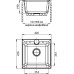 Мойка кухонная GranFest Practic GF-P420 белый