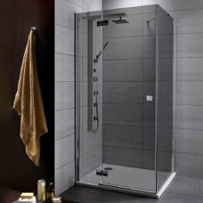 Душевой уголок Radaway Almatea KDJ 100x90 стекло графит L 