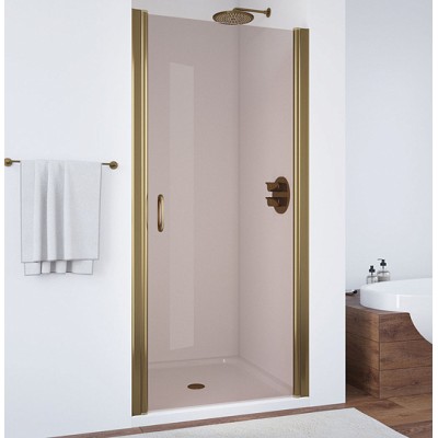 Душевая дверь в нишу Vegas Glass EP 65 05 05 профиль бронза, стекло бронза