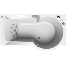 Акриловая ванна Radomir Валенсия Лечебный Chrome 170x95 правая 
